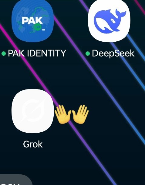 XeshanSadiq's tweet photo. @elonmusk hey , this is how the Grok icon looks in android , the design team probably missed it. https://t.co/Ohn5nfhdfD