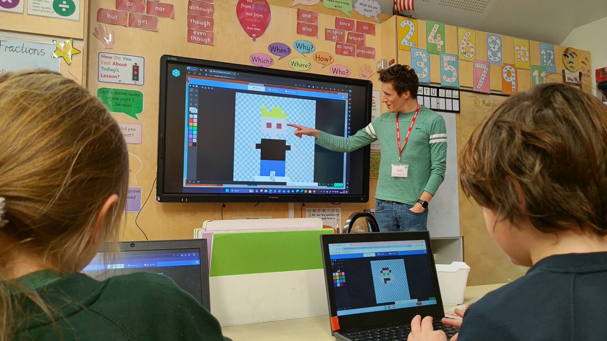 TeachPrimary's tweet image. Book a #Coding Workshop for your school with @Code_Created. Their workshops provide a fun, creative, and hands-on experience. Your pupils will learn from real-world app and game developers and build amazing arcade games and projects. 🎮

bit.ly/4hgZ9GR 

#ad #sponsored