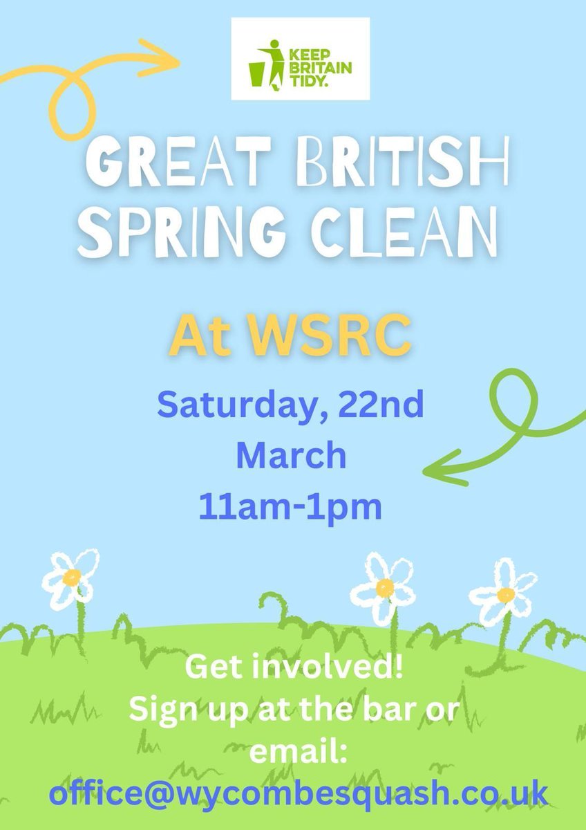 Get involved! #greatbritishspringclean