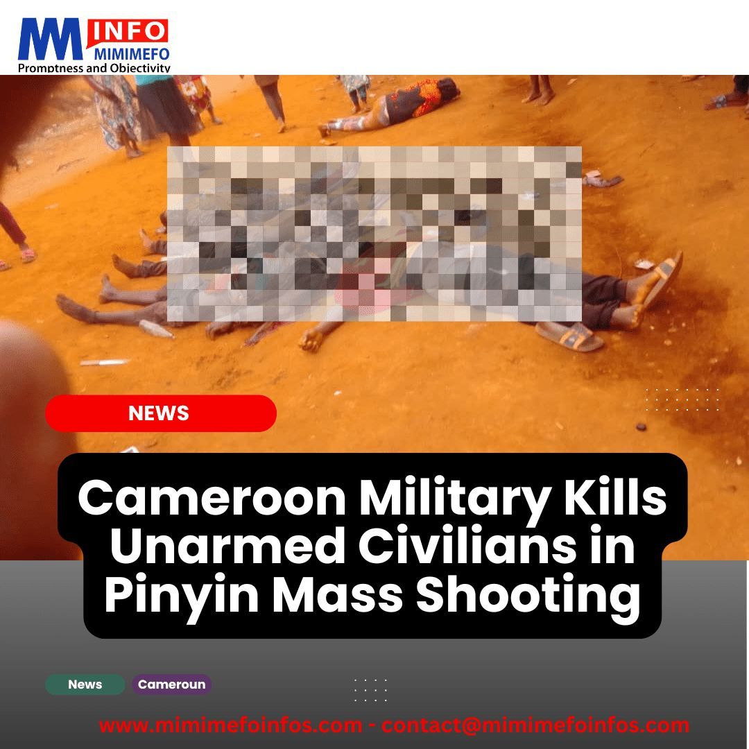 MimiMefoInfo's tweet photo. The total number of unarmed civilians killed by the Cameroon military in Pinyin has been confirmed to be six. After our initial report, more eyewitnesses reached out and confirmed there was an additional victim, who was not accounted for in the initial report. Two other persons remain in hospital https://t.co/ro79Gd2xm5
#Cameroon #Military