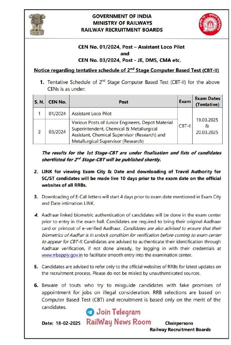 ASHOKLALSOT24's tweet photo. #Release_ALP_CBT_1_Result
ALP CBT-1 Exam का result नहीं दिया!
और CBT-2 Exam की Date निकाल दी है!
#Release_ALP_CBT_1_Result https://t.co/nb6JhjzdnE