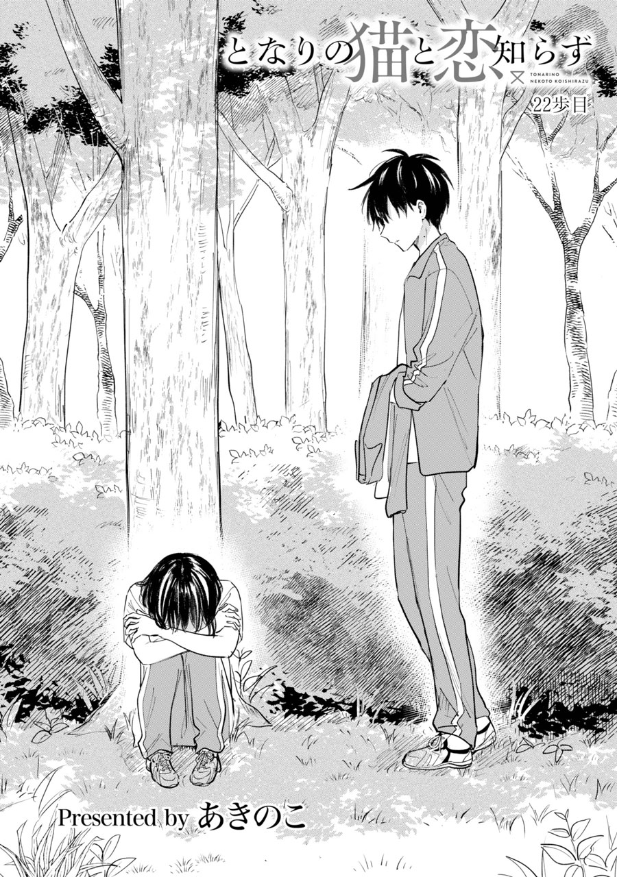 となりの猫と恋知らず 特典 イラストカード （○ 逃げ回り