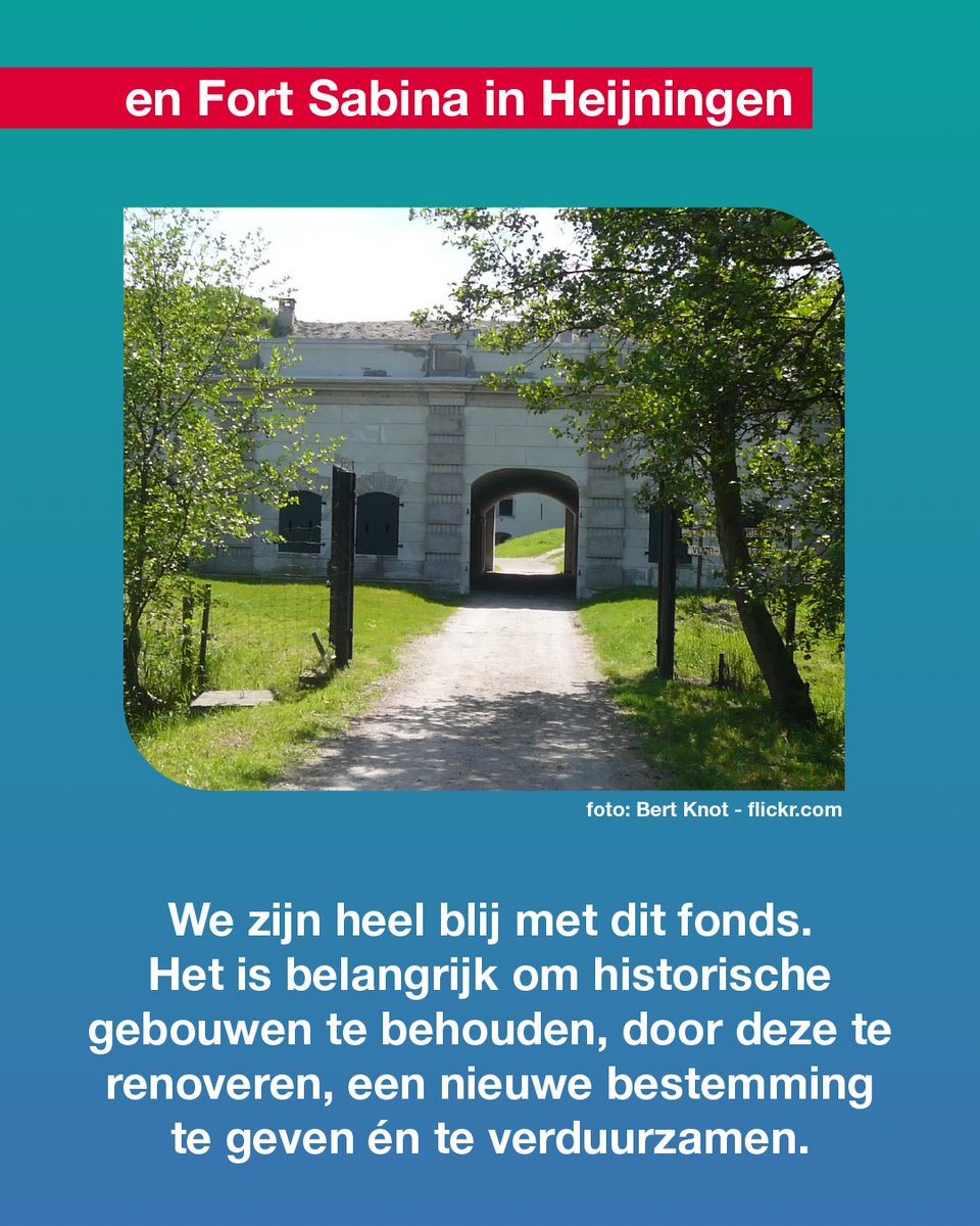 We zijn er trots op dat er een restauratiefonds komt voor ons Brabants erfgoed. We zijn blij met de samenwerking tussen de provincie en het Nationaal Restauratiefonds. Op deze manier houden we de uitvoeringskosten laag en maken we maximaal gebruik van beschikbare deskundigheid.