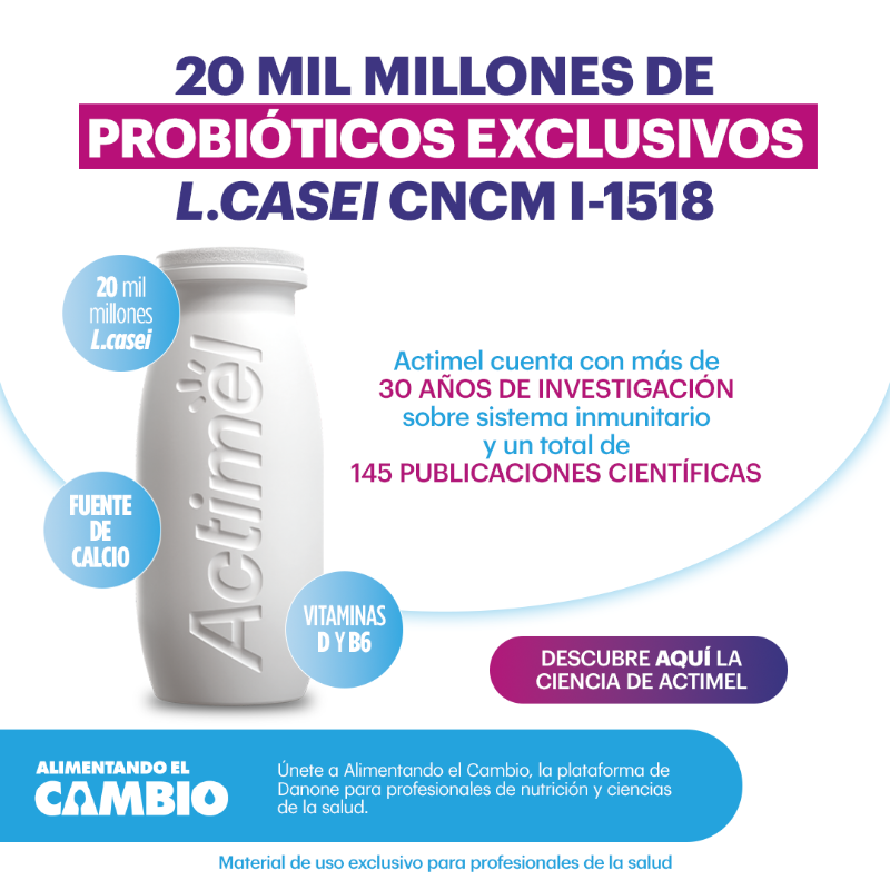 alimelcambio's tweet photo. ¡Nuevo Actimel Kids natural! Primer 𝘓. 𝘤𝘢𝘴𝘦𝘪 sin azúcares añadidos ni edulcorantes. Con probiótico exclusivo 𝘓. 𝘤𝘢𝘴𝘦𝘪 CNCM I-1518 y con vitaminas D y B6, que ayudan al funcionamiento normal del sistema inmunitario de lxs niñxs.