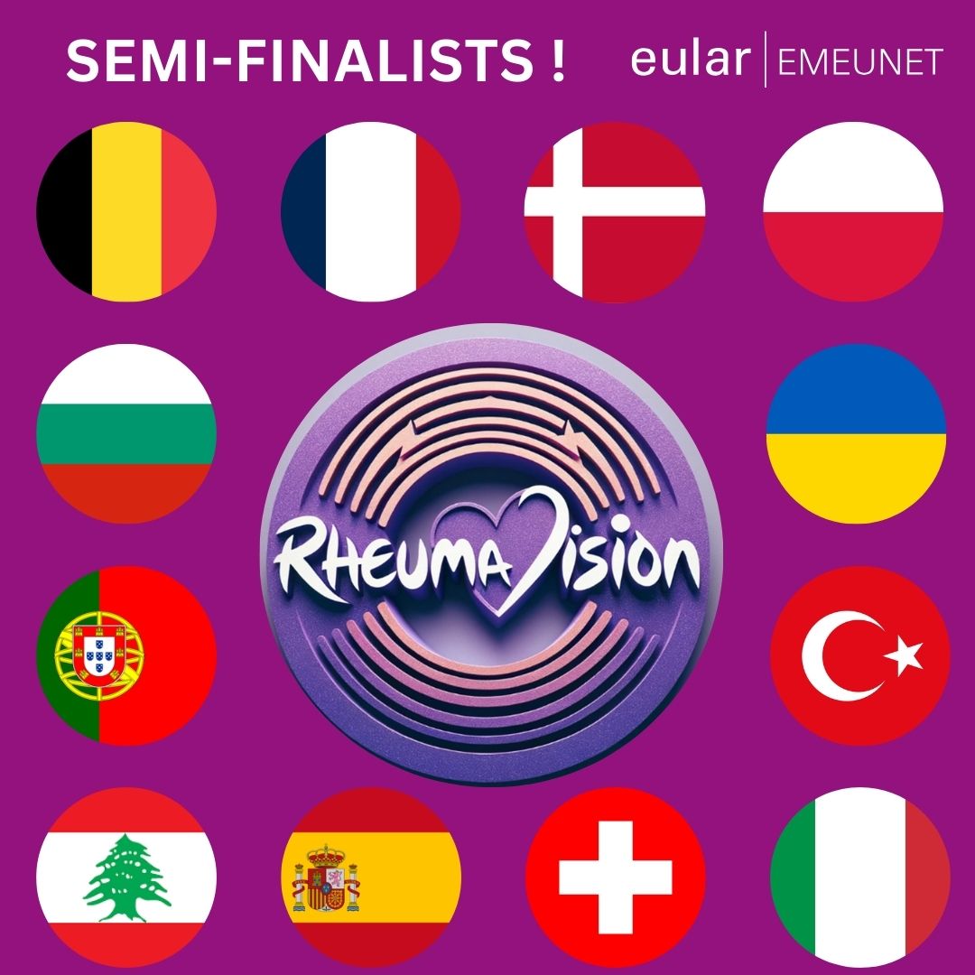 EMEUNET's tweet photo. The RheumaVision Seminalists were revealed 👏👏👏

What talent and enthusiasm 🙌🙌🙌

You can watch all the semi-finalist videos: https://t.co/5NquAkjcQu

Don't hesitate to show your love and support to your favourites by likes and comments 💕!!! https://t.co/lEo8fgxBDk