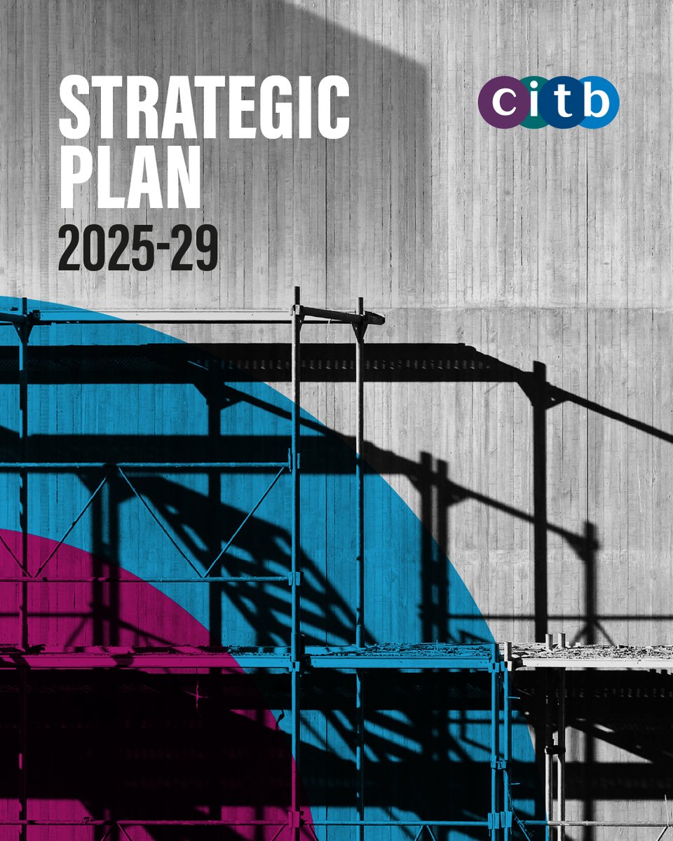 CITB’s Strategic Plan 2025–29 is here!

We’re tackling the biggest skills challenges with: 
✅ 15,000 new entrants via new career pathways 
✅ More accessible training &amp; upskilling 
✅ Stronger industry collaboration

…and so much more.

Read more: bit.ly/3YC5Vxs