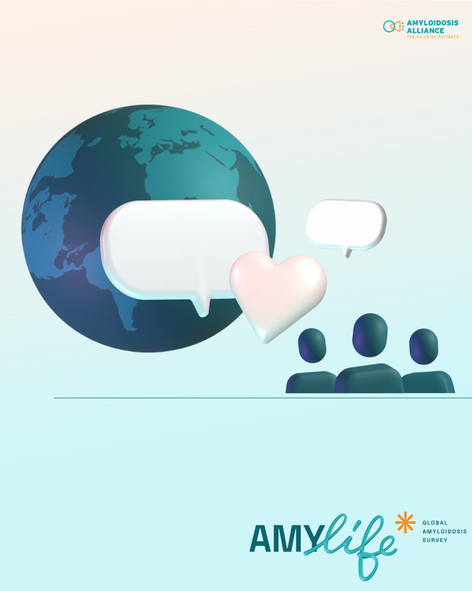 En consacrant seulement 10 minutes par questionnaire, vous pouvez :
✔ Aider à améliorer les soins aux patients.
✔ Permettre aux chercheurs de mieux comprendre cette maladie rare.
✔ Soutenir la communauté mondiale des patients.

 👉 amyloidosis.org/amylife

 #Recherche #Impact