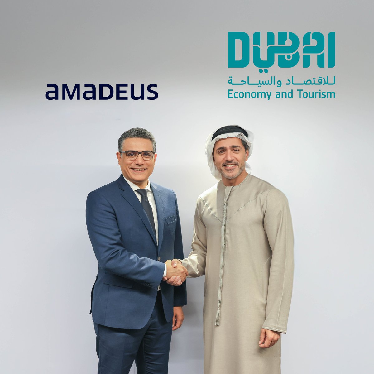 يسرنا الإعلان عن توقيع مذكرة تفاهم استراتيجية مع أماديوس، الشركة الرائدة عالمياً في تقنيات قطاع السفر، لتسهيل تأسيس منظومة متكاملة في دبي لتصميم النماذج الأولية السريعة للحلول التقنية في قطاع السفر، وذلك في إطار مساعي المدينة لترسيخ مكانتها كمركز عالمي للابتكار في هذا المجال.