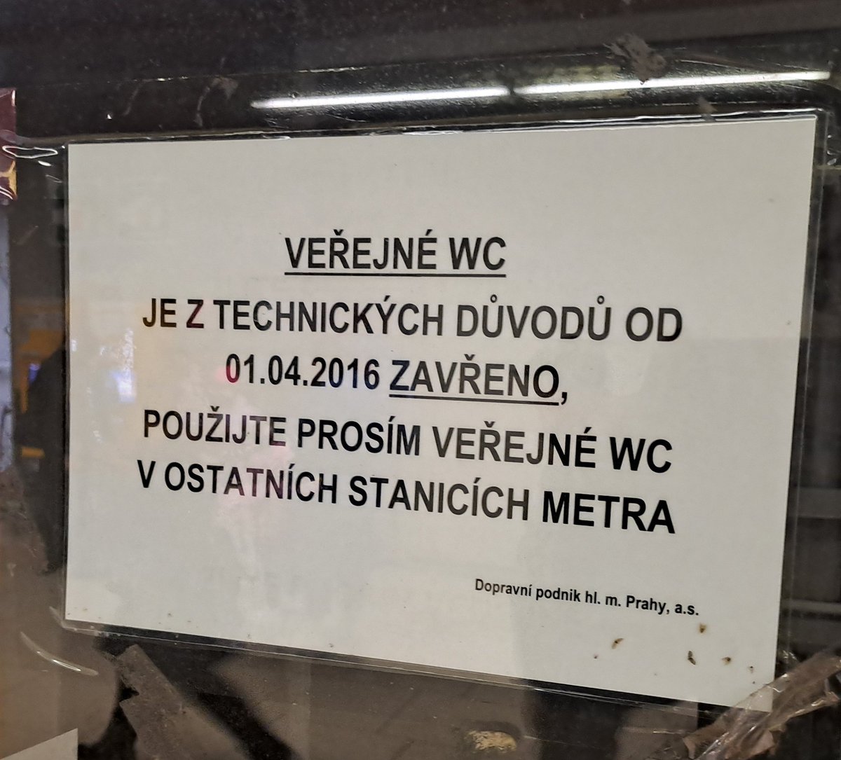 togha (@togha11) on Twitter photo Tak za rok a kus budeme mít desetileté výročí :)
Díky <a href="/ZdenekHrib/">Zdeněk Hřib</a>
(Foto z vestibulu stanice Nemocnice Motol) Tak za rok a kus budeme mít desetileté výročí :)
Díky <a href="/ZdenekHrib/">Zdeněk Hřib</a>
(Foto z vestibulu stanice Nemocnice Motol)
