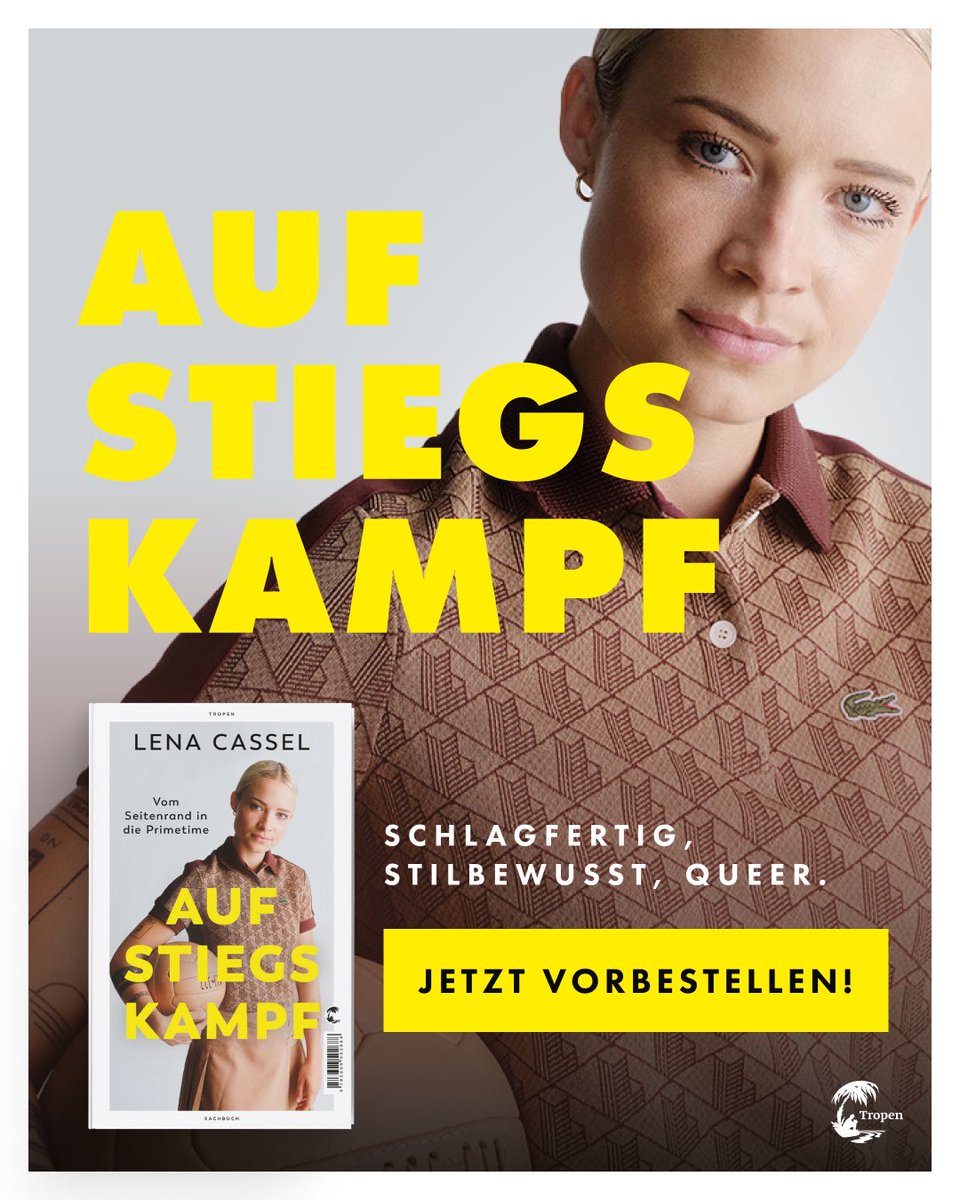 ICH HABE EIN BUCH GESCHRIEBEN! 

Es stecken zwei Jahre Arbeit drin, aber auch alles von mir, denn es ist ein Buch über mein Leben. Es geht um Fußball und Familie, die erste Liebe und den ersten Tod, das Großwerden als Arbeiterkind und die Fragezeichen vor dem Coming Out u.v.m! 💖