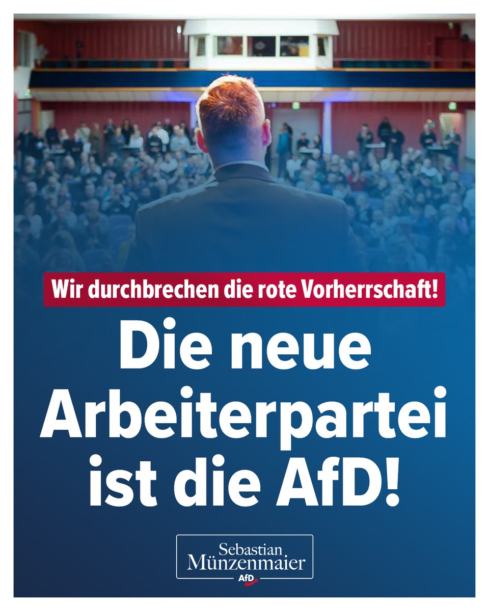 Dass der Osten blau ist, wissen wir alle. Aber auch im Westen werden wir immer stärker. In Gelsenkirchen und in meinem Wahlkreis Kaiserslautern hat die AfD die meisten Zweitstimmen erhalten. Was beide gemeinsam haben: Sie sind ehemalige SPD-Hochburgen - und das ist kein Zufall!