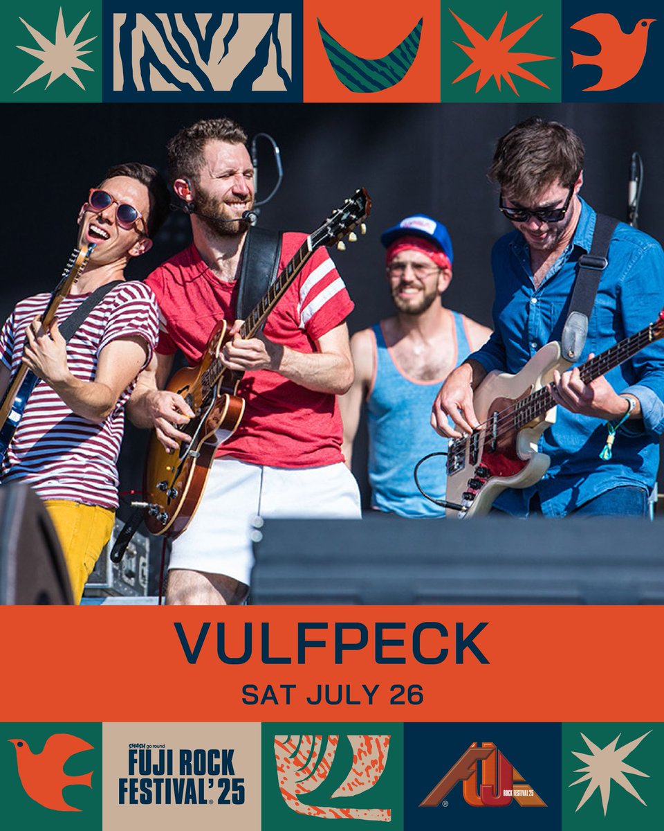 ⚡️VULFPECK 現代最高峰のファンクバンド #Vulfpeck #フジロック 2日