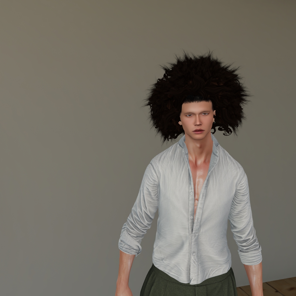 インベ整理なるものを始めてみたら、レルッカの髪が出てきた！　いろいろと昔の品を探り中ｗ
[LeLutka]-CHARLIE - Chestnut　2008年製
#sljp #SecondLife