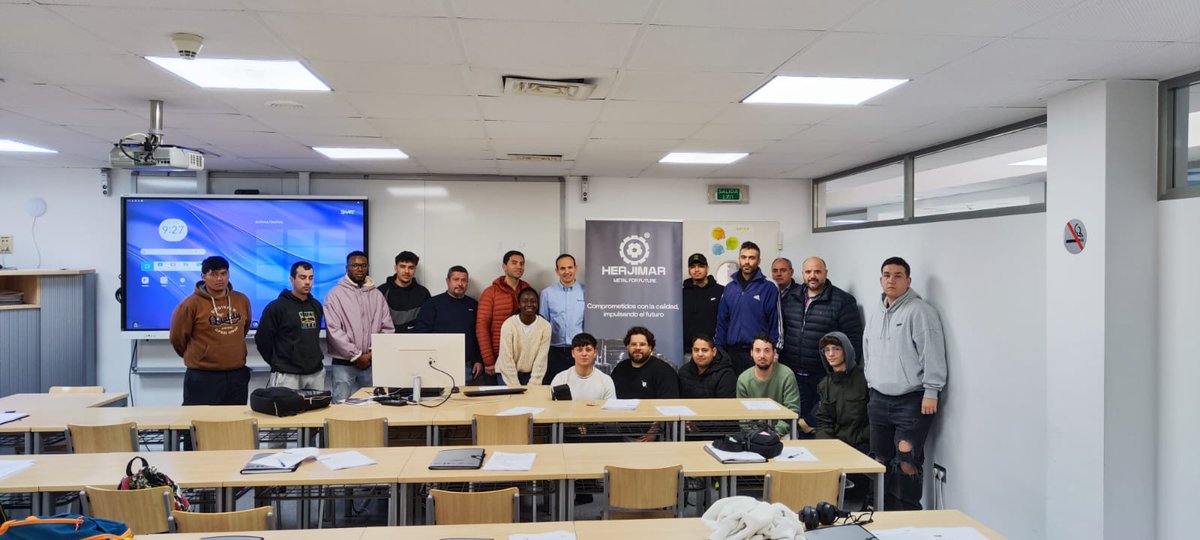 Comenzamos el curso de Soldadura MIG/MAG para sector ferroviario en <a href="/fremm_es/">FREMM</a> con compromiso de contratación, formando a los soldadores que serán clave en los nuevos desafíos industriales de Herjimar.
Seguimos impulsando la formación y el empleo en un sector en crecimiento.