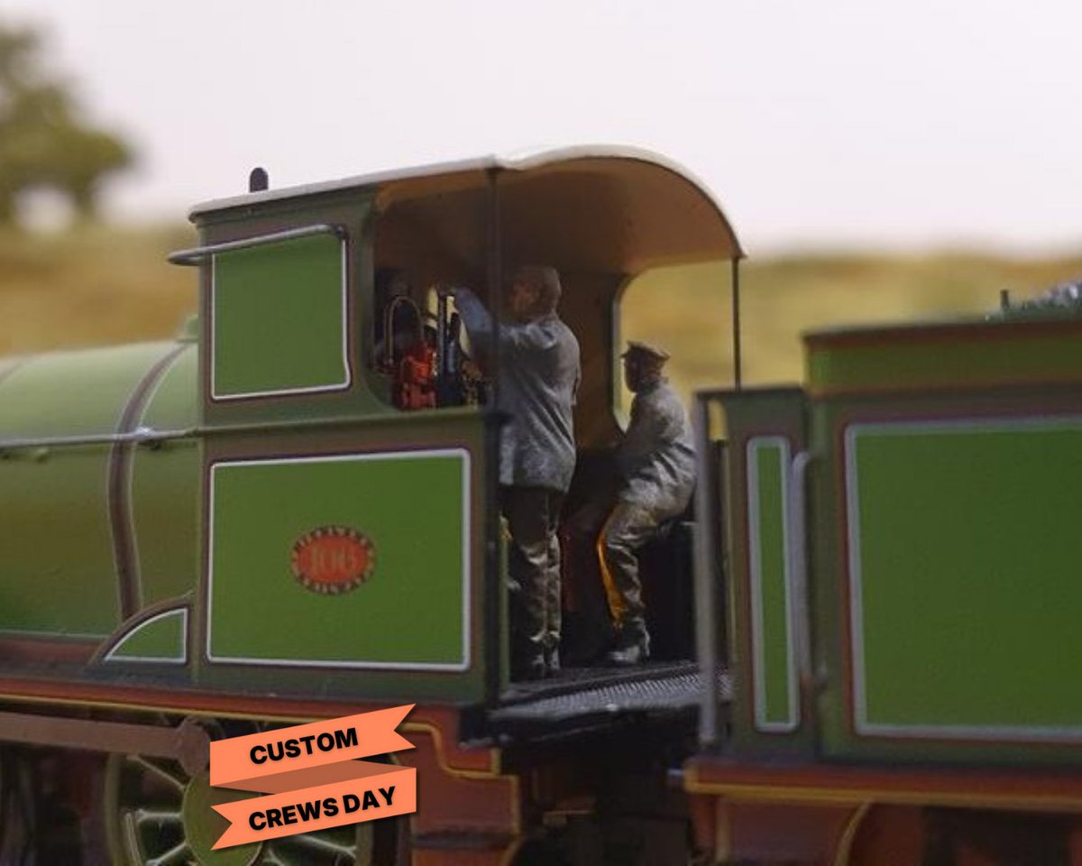 Modelu (@modelu3d) on Twitter photo Happy Custom Crews-Day! With the Jones Goods from <a href="/RapidoTrainsUK/">Rapido Trains UK</a> being loved by so many people already, we would like to show off this image of a crew set from Rob Butler.
We love to see your images so do please keep sharing them with us! Happy Custom Crews-Day! With the Jones Goods from <a href="/RapidoTrainsUK/">Rapido Trains UK</a> being loved by so many people already, we would like to show off this image of a crew set from Rob Butler.
We love to see your images so do please keep sharing them with us!