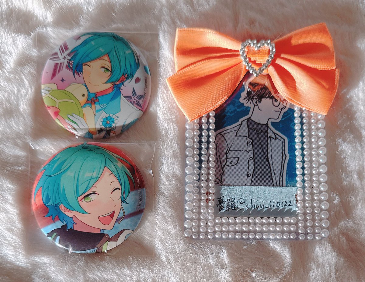 《 交換 譲渡 買取 》 あんスタ 6周年 感謝祭 イベコレ テーマスカウト フィーチャー シャッフル 缶バッジ

譲▶︎ 千秋.鉄虎.忍.奏汰

求▶︎ 定価+送料

・画像毎のお譲りのみ
・郵送

お気軽にお声掛けください🎀⟡.*