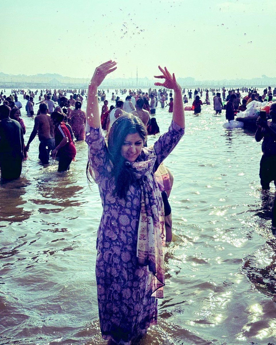 To witness the grandest religious gathering ever, to be a part of the rare moment in time and space, to witness the 150 Cr that we are #KumbhMela2025 #Mahakumbh #MahaKumbh2025 #Prayagraj