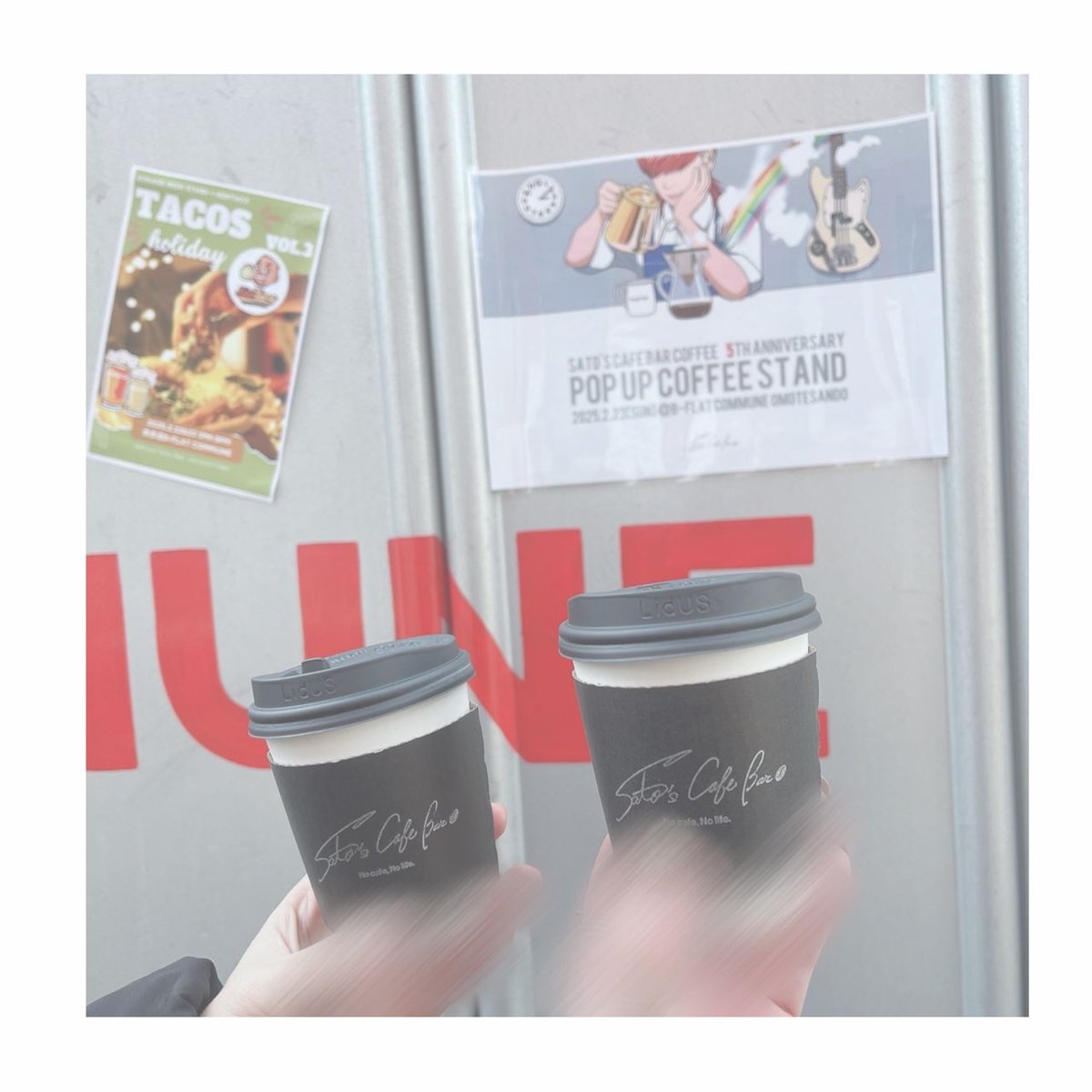 coffeemint__'s tweet photo. *+†+*――*+†+*――*+†+*――

SATO's CAFE BAR COFFEE☕️🌈
5周年記念ポップアップコーヒースタンド

#SatosCafeBar 
#5thANNIVERSARY https://t.co/OI69mjifOp