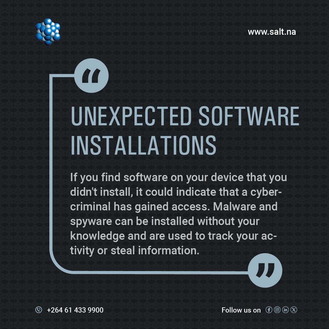 Ensure your OS, software, and security programs are up to date.