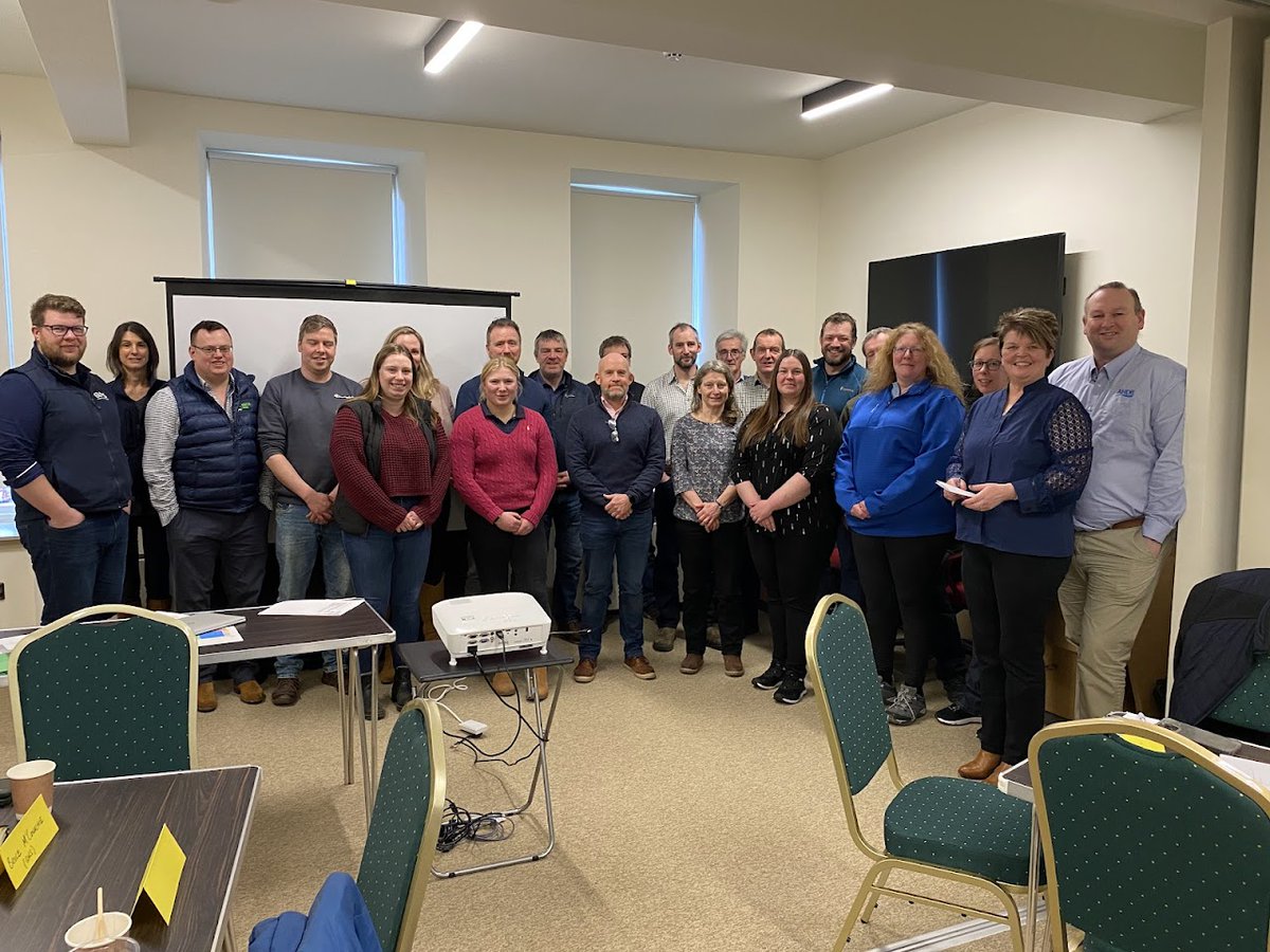 Our 2nd Baseline Pilot focus group meeting took us to Huntly - meeting with a group of fab farmers from the North region.  John o'Groats to Stranraer had proved a big success as everyone is keen to go on this exciting 5 year journey to learn &amp; share findings <a href="/qmscotland/">QMS</a> <a href="/TheAHDB/">AHDB</a>