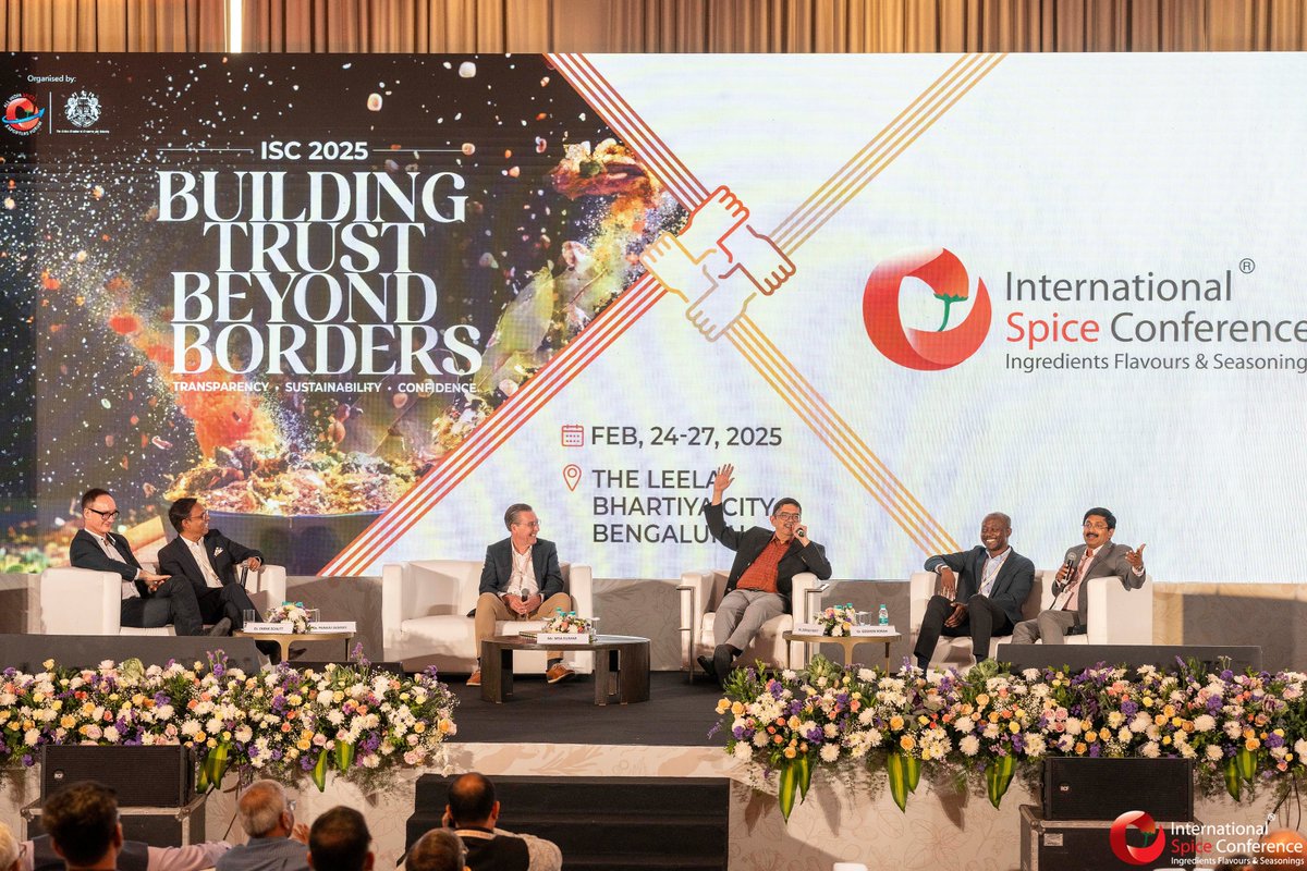 iscaisef's tweet photo. Day 1 at ISC 2025: A Power-Packed Start!

The first day of ISC 2025 set the stage for insightful discussions and groundbreaking ideas!

Here’s a glimpse of Day 1 in action!

#ISC2025 #SpiceIndustry #Innovation #Networking #GlobalTrade https://t.co/j4h21kf30h