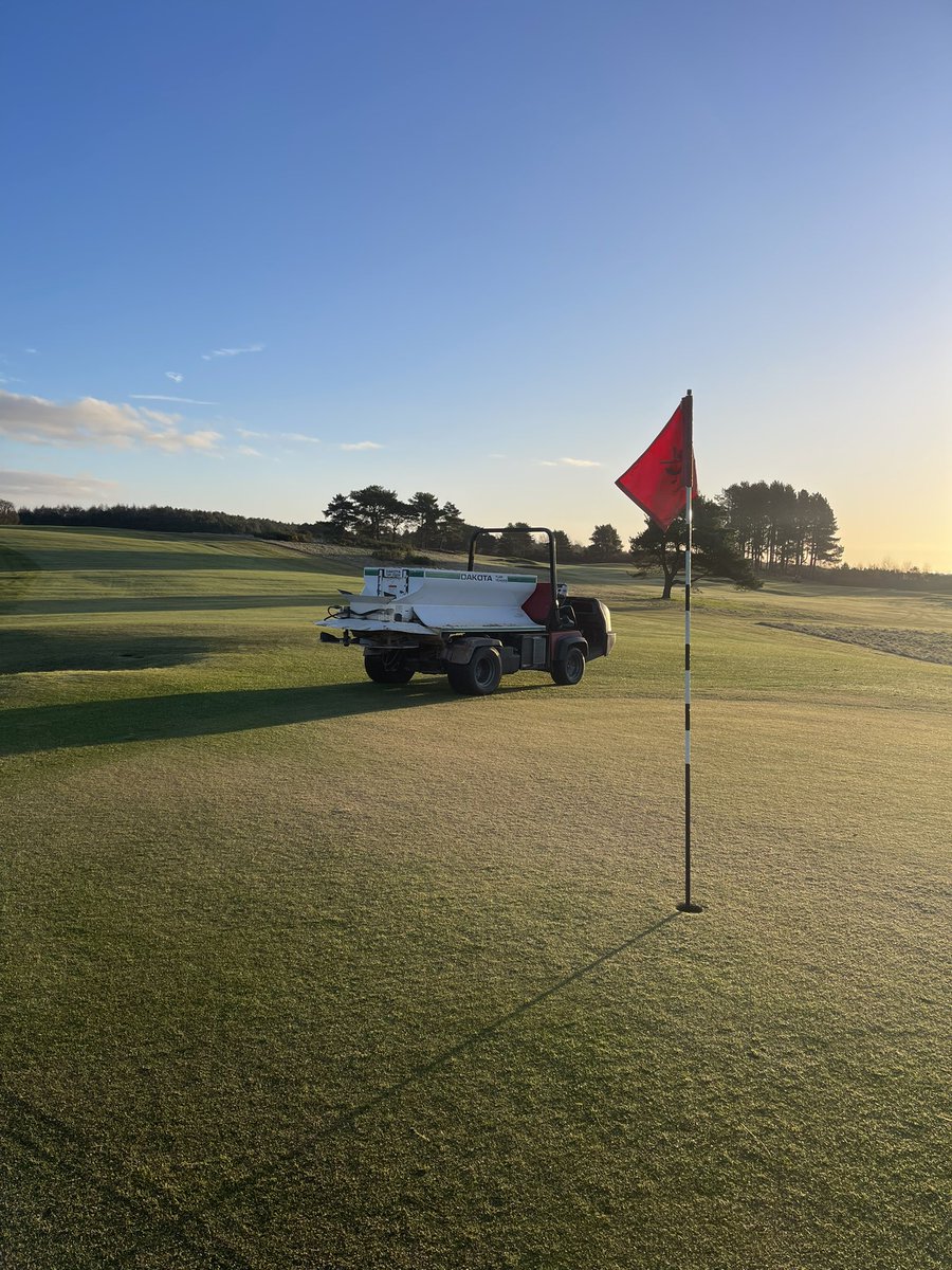 Star slit and the first dressing of the year.