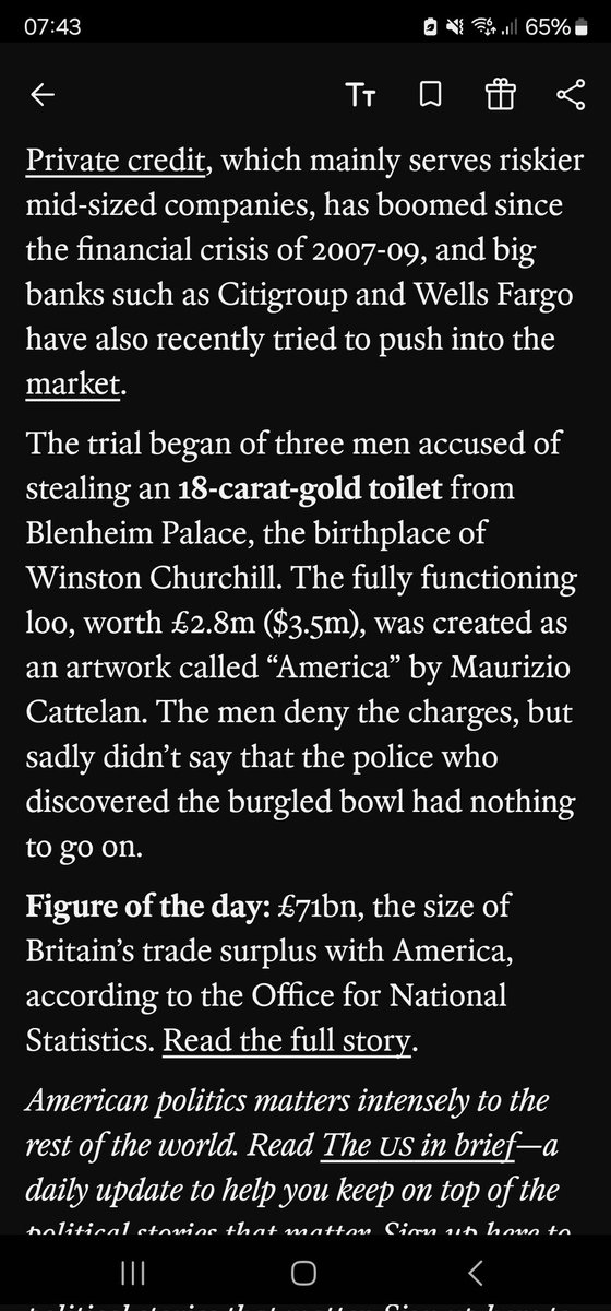 Well done <a href="/TheEconomist/">The Economist</a>