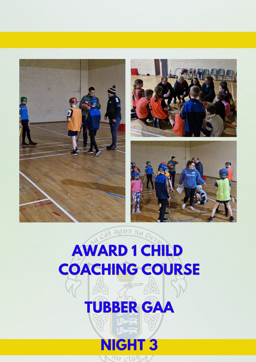 Peter Casey (@hurlingcoach) on Twitter photo Really enjoying the Award 1 Coaching Course <a href="/TubberGaa/">Tubber Gaa</a>
A fantastic group of coaches, children, and organisers.
2 Mondays left & we'll have another 19 qualified coaches. Really enjoying the Award 1 Coaching Course <a href="/TubberGaa/">Tubber Gaa</a>
A fantastic group of coaches, children, and organisers.
2 Mondays left & we'll have another 19 qualified coaches.