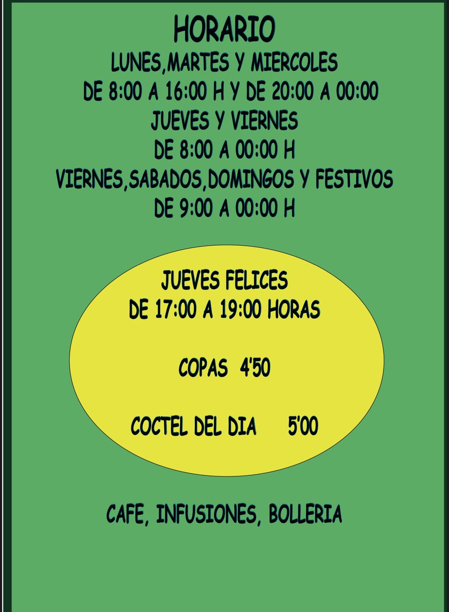 TMIGUELETE's tweet photo. Jueves de tardeo en taberna el Miguelete https://t.co/HRlVpzk0cx