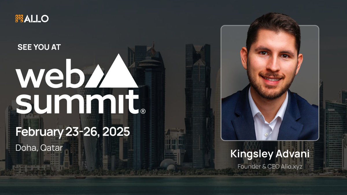 Kingsley Advani (@kadvani) on Twitter photo Looking forward to discussing the future of private markets during <a href="/websummitqatar/">Web Summit Qatar</a> until the 26th. See you there! Looking forward to discussing the future of private markets during <a href="/websummitqatar/">Web Summit Qatar</a> until the 26th. See you there!