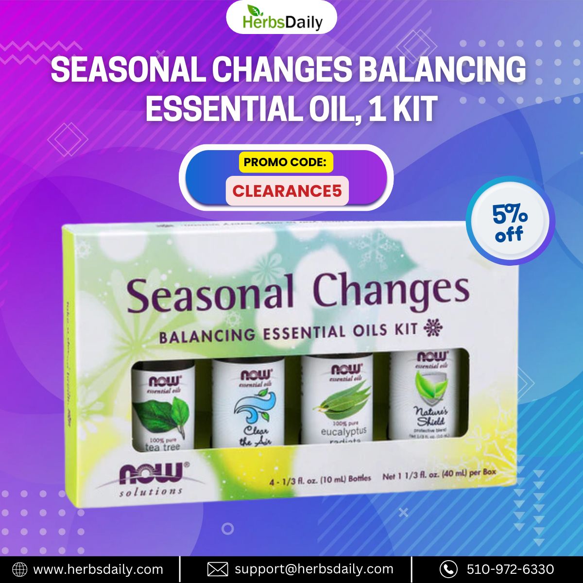 herbsdaily's tweet photo. 🌿✨ Stay balanced all year with NOW Foods Seasonal Changes Essential Oil Kit! 100% pure oils for aromatherapy &amp; well-being in every season.
https://t.co/Y7eVrOO6eB
 
#NOWFoods #EssentialOils #Aromatherapy #SeasonalBalance https://t.co/iyTZnHnM8D