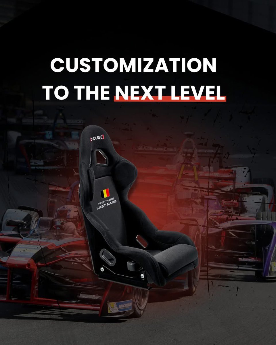 Take your racing experience to new heights with a fully customized O-Rouge seat! Personalize every detail, from embroidery to fit, and make it truly yours.

🔥 Engineered for performance
🔥 Designed for ultimate comfort
🔥 Customized just for you

Want your own bespoke racing