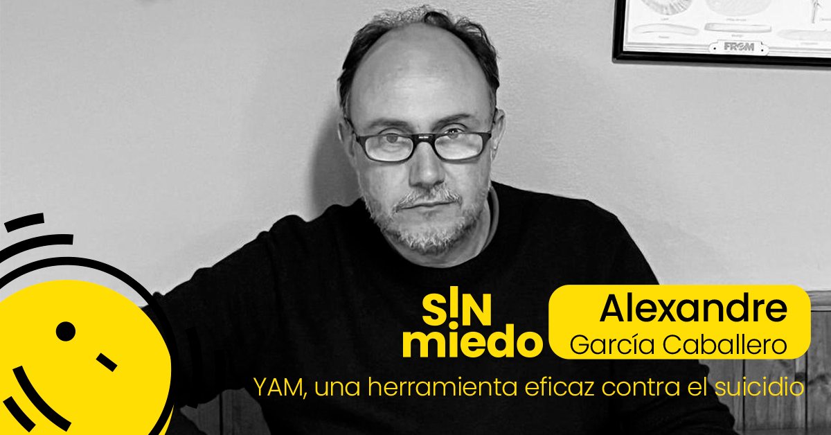 MiedoaDiario's tweet photo. Recibimos en #SinMiedoPodcast al Dr. en Psiquiatría 🧠Alexandre García, precursor de YAM (Youth Aware of Mental Health) en nuestro país, el programa más prometedor contra la conducta suicida entre adolescentes y jóvenes
Pronto Ep.1⃣🎙️ de esta nueva temporada #HablemosDeSuicidio https://t.co/TqhQmwMy7n
