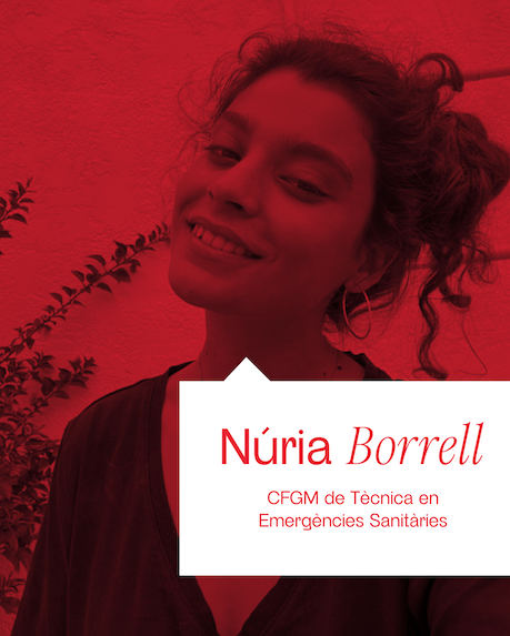 CentreGarbi's tweet photo. 🚑 #Alumni | Nuria Borrell, Alumni de Centre Garbí, ens explica com l’equilibri entre la formació acadèmica i l’experiència pràctica és fonamental per avançar professionalment. 

#CentreGarbíAlumni #CiclesFormatius #EmergènciesSanitàries https://t.co/9mYViyZeEn