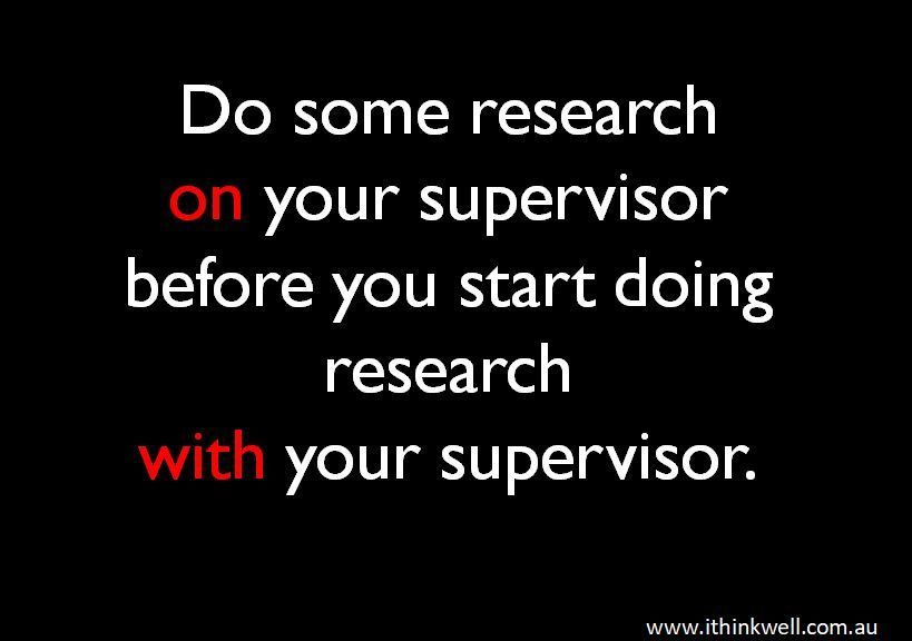 Thinking of doing a PhD or postdoc? #1 Tip:
Find a good supervisor.
Do some research on your supervisor before you start doing research with your supervisor. This will be the most important decision in your whole PhD or postdoc.
#PhDchat #PhDforum #ECRchat #postdoc #MRes