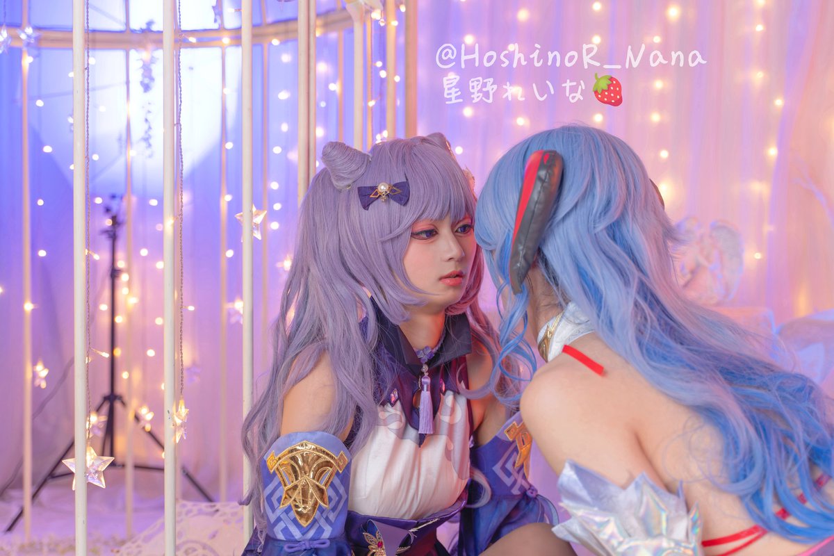 “不许动！来亲亲~”
“！!  ?  ？怎么突然...突然.....”

📷：<a href="/YemomoChan/">叶沫沫的沫沫酱</a>
出镜：<a href="/yuzicyan/">芋子</a> and 我