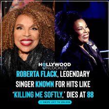 AuthorJoeNBrown's tweet photo. Grammy-winning singer #RobertaFlack ‘Killing Me Softly’ and ‘The Closer I Get To You’ dies at 88 of Amyotrophic Lateral Sclerosis, a progressive condition, aka Lou Gehrig’s disease, made it impossible for Flack to sing. #RobertaFlackRIP

2/10/37 - 2/24/25.
https://t.co/X5raPFMXmV https://t.co/CR3H3vJqJJ