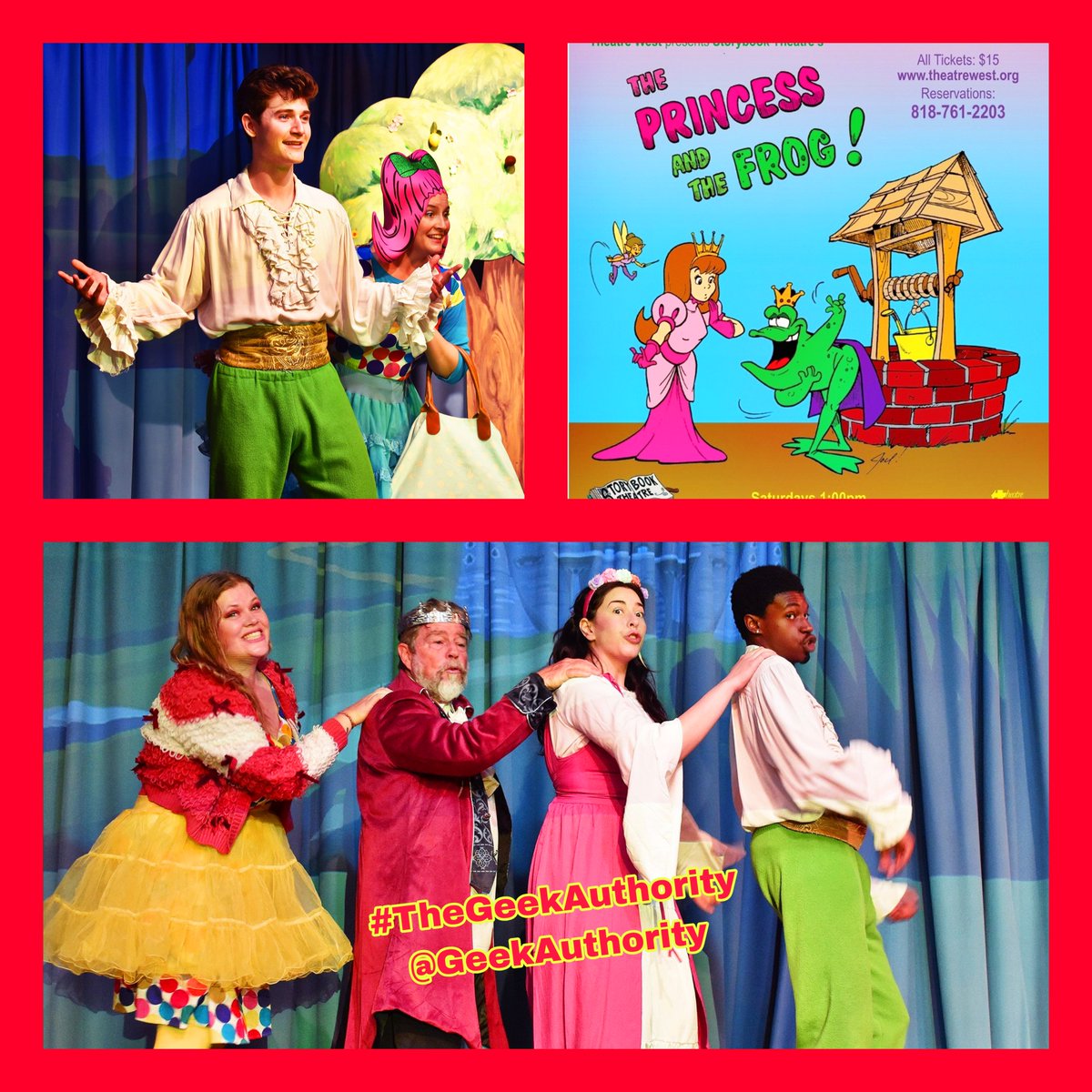 GeekAuthority's tweet photo. #TheatreReview
#ThePrincessAndTheFrog @TheatreWest @StoryBookTheatre
🍿🍿🍿🍿🍿 (Out of 5)
Children Will Love It, Adults will Love It And, The Whole Family Will Love It
40 years STRONG - Storybook Theatre at Theatre West presents its latest...
Review:
https://t.co/NzIbrng9vW https://t.co/p40lzEjuEv