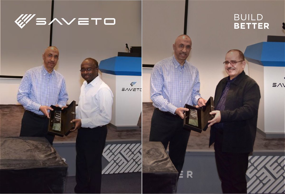 After 50 incredible years of combined service, we bid a heartfelt farewell to two invaluable members of the Saveto family, Berry Solomon &amp; Nooreldin Khalifa, who have played a key role in our journey, contributing with dedication, passion, and excellence.
As they step into