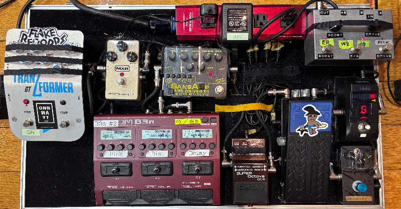 VA-15ACめちゃ良い こちらsumika用のエフェクターボードです