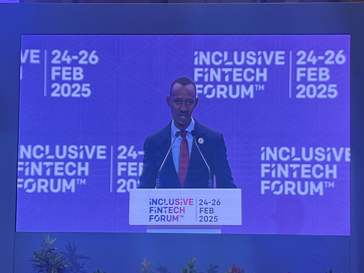 AliceNkulikiyi1's tweet photo. “Financial inclusion is not just a goal. It is a responsibility” 

@Nbarigye setting the tone for an impactful Day 2 at #IFF2025 https://t.co/uL1RdXzze0