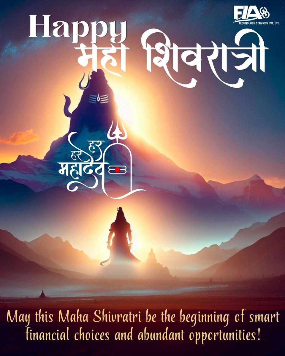 Let us celebrate Maha Shivratri by spreading love, peace, and happiness in our communities. 

#Mahashivratri2025 #Mahashivratri #festival #blessings