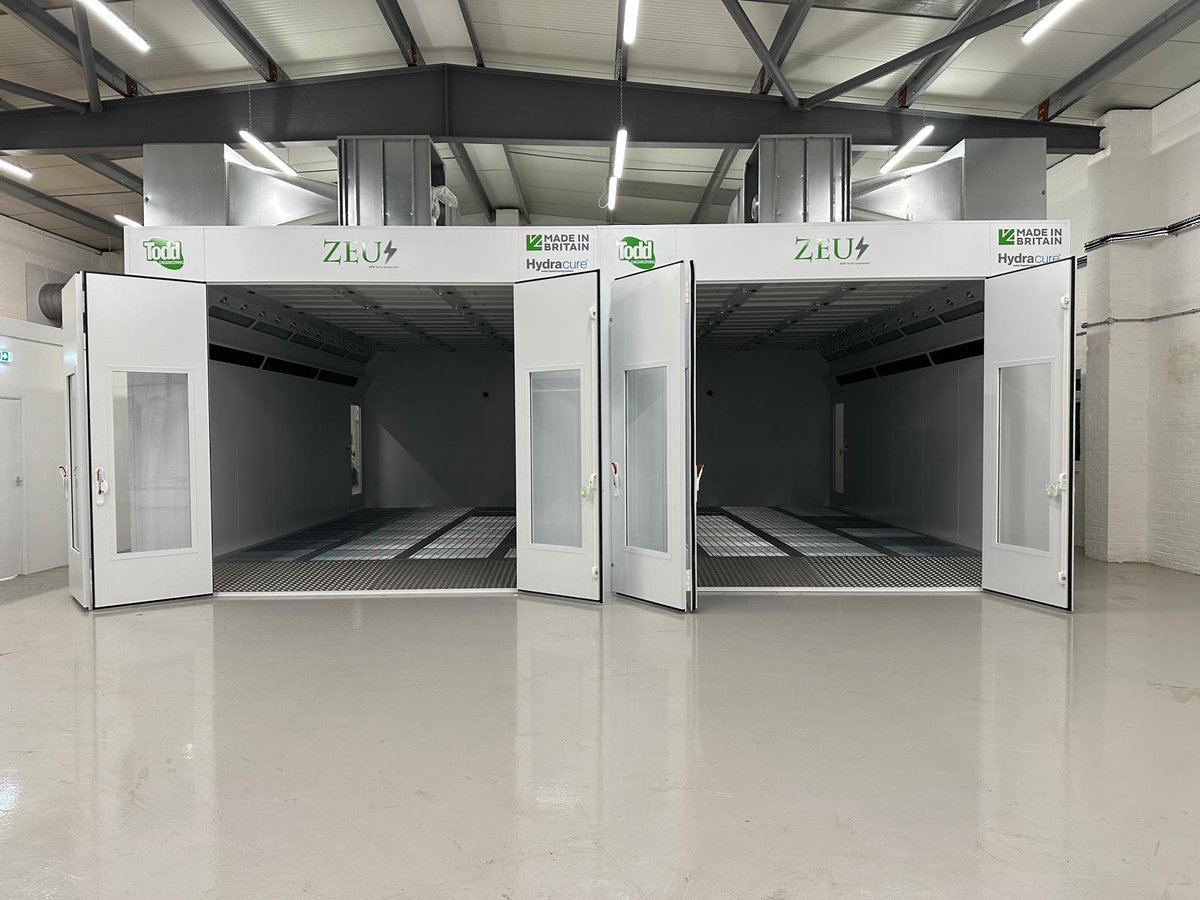 ToddEngineering's tweet image. 🚀 Another Zeus Install for Page Automotive! 🚀

We’ve installed two Zeus  spray booths at another Page Automotive site!

Shane Lawrence: &quot;The second install from Todd—great support from planning to commissioning. Looking forward to the next project!&quot;

#ToddEngineering