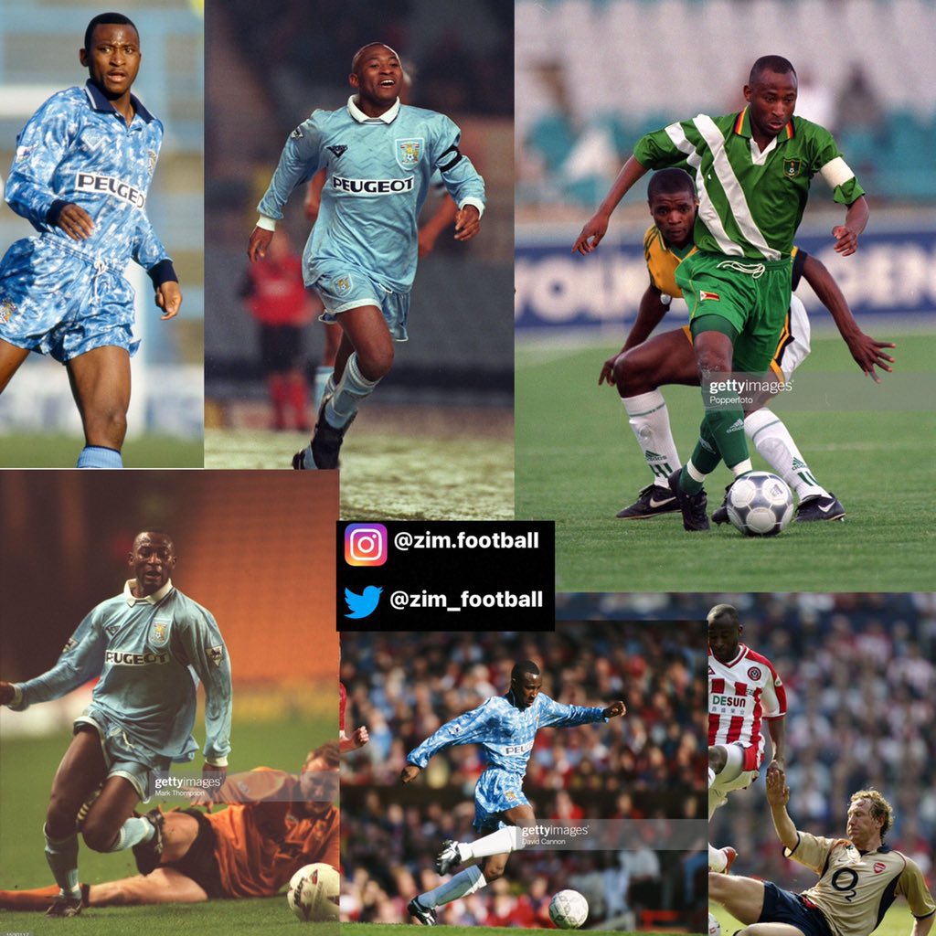 🇿🇼🐐
 Happy birthday to Zimbabwe legend Peter Ndlovu! 🎂

The all-time Top scorer for The Warriors! 

The first African to play &amp; score in the Premier League. 🌍

#Zimbabwe #happybirthday #SIYINQABA #PUSB #Zimfootball