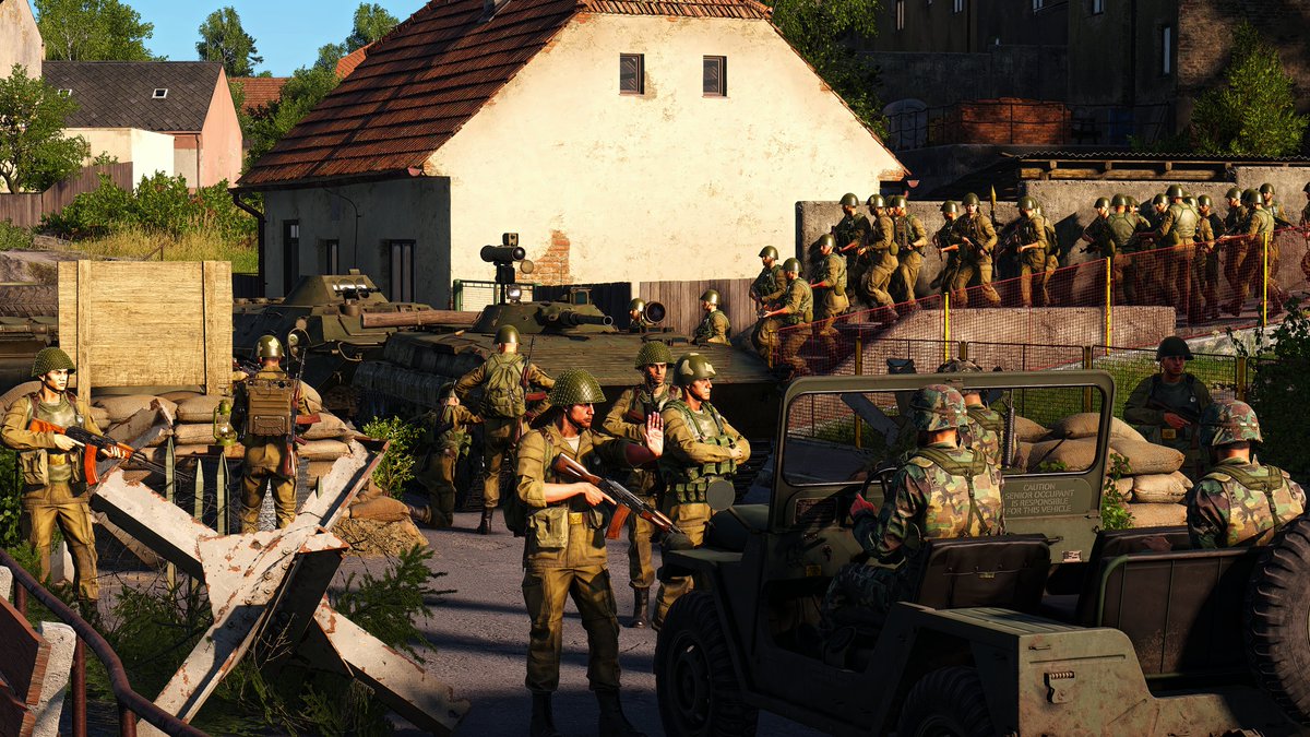 Neoncanvars's tweet photo. "You can't pass through here."
#Arma #ArmaReforger #ArmaReforgerPhotography https://t.co/7jDeKNWNQd