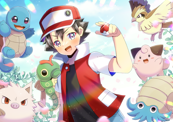 ポケモン「ポケモン29周年おめでとう～!!!ポケモンダイレクト楽しみ…! #ポケモン29周」|ヒヨヨ@skeb募集中のイラスト