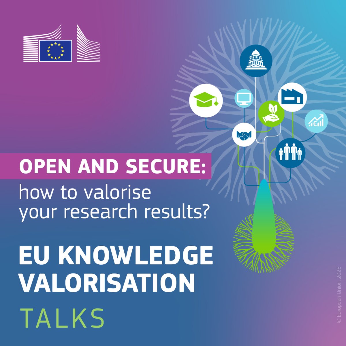 EUScienceInnov's tweet photo. 🔴 Happening today! How can researchers valorise their results while balancing openness and security in a rapidly changing world? Join the discussion and gain key insights!

Tune in at 13:00 CET 🔗https://t.co/FmctwPSBsU https://t.co/m2aZzSfSaI