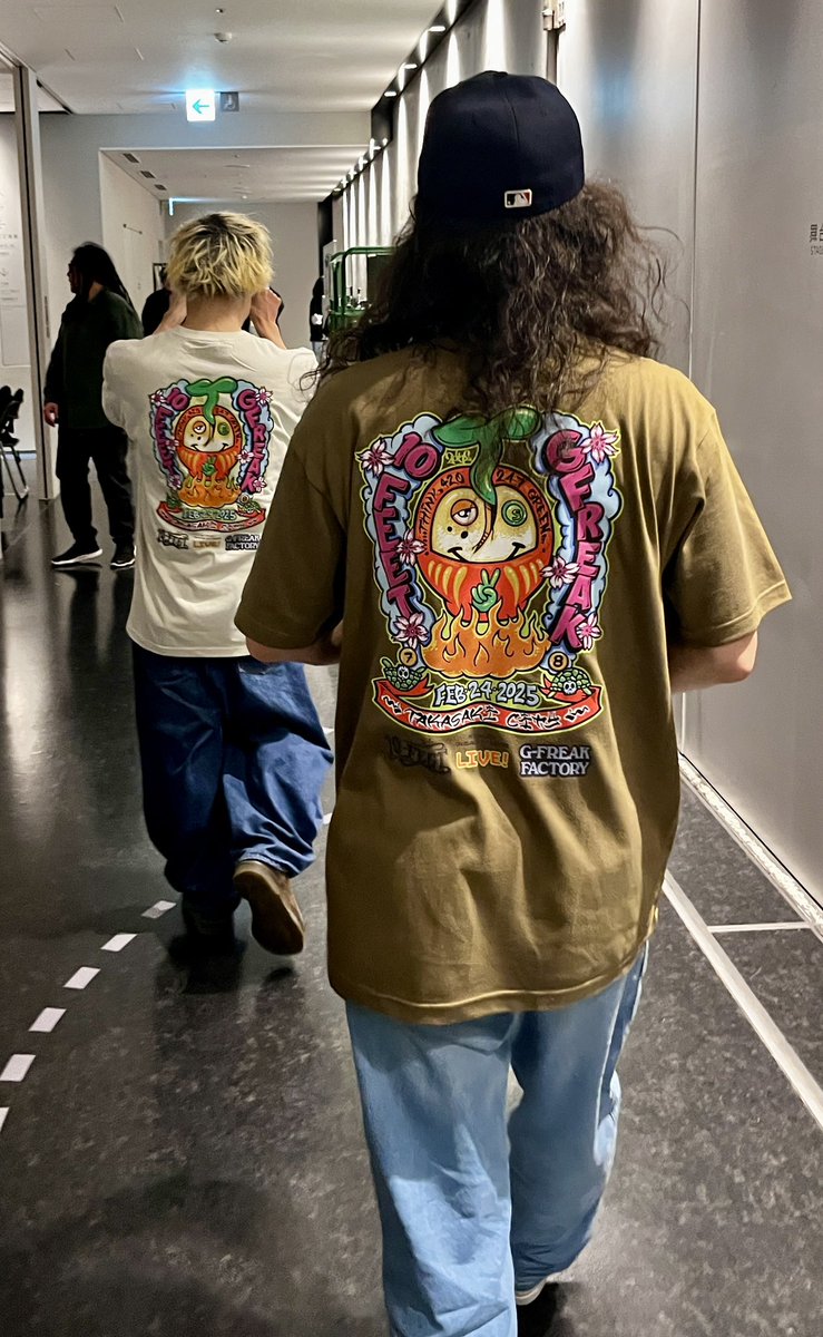 10-FEET x G-FREAK FACTORY x seedleSsトリプルコラボTシャツ