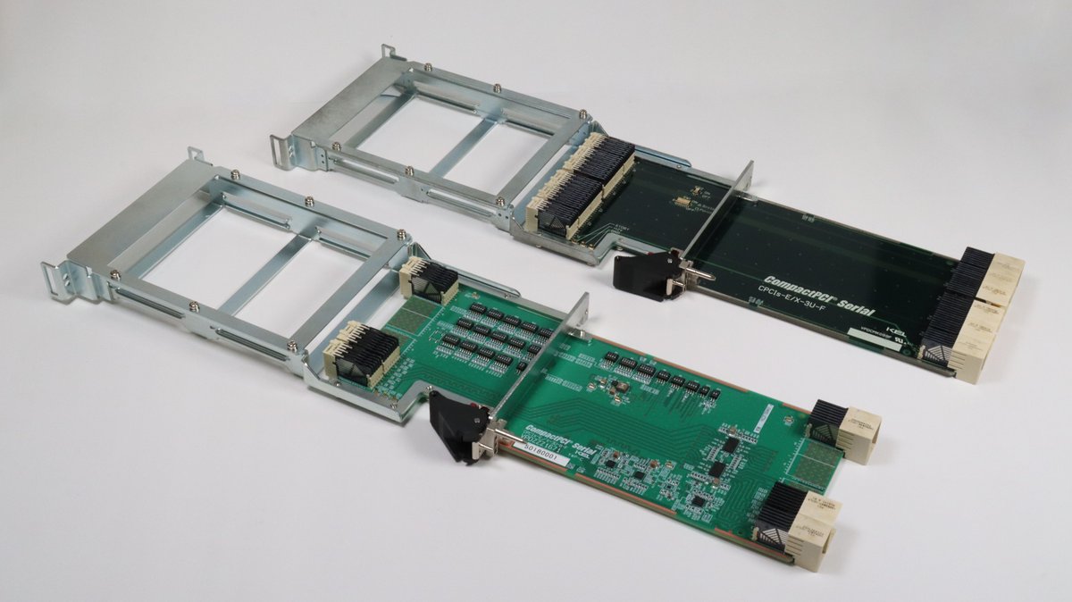 KEL_Corporation's tweet image. 「CPCIs E/Xシリーズ」発売のお知らせ✨
CompactPCI Serial用エクステンションボード
「CPCIs E/Xシリーズ」を販売します！
当社はコネクタと同様に、ラック製品もお客様のご要望に合わせてカスタマイズを行っております！
詳細はこちら→kel.jp/news_detail/id…
#ケル株式会社 #CompactPCI #ラック…