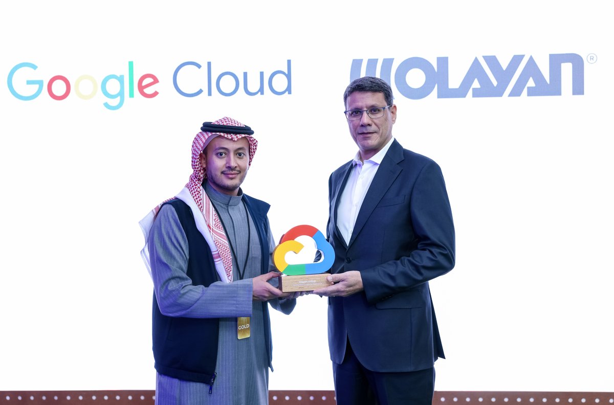 GoogleCloud_ME's tweet image. تهانينا لمجموعة العليان السعودية على فوزها بجائزة التميز في ترحيل البيانات لعام 2024 في المملكة العربية السعودية🏆 لنجاحها في ترحيل تطبيقات SAP المؤسسية إلى سحابة جوجل كلاود في المملكة—في أكبر عملية ترحيل بيانات حتى الآن👏
@OlayanSaudi  #GoogleCloudSaudi